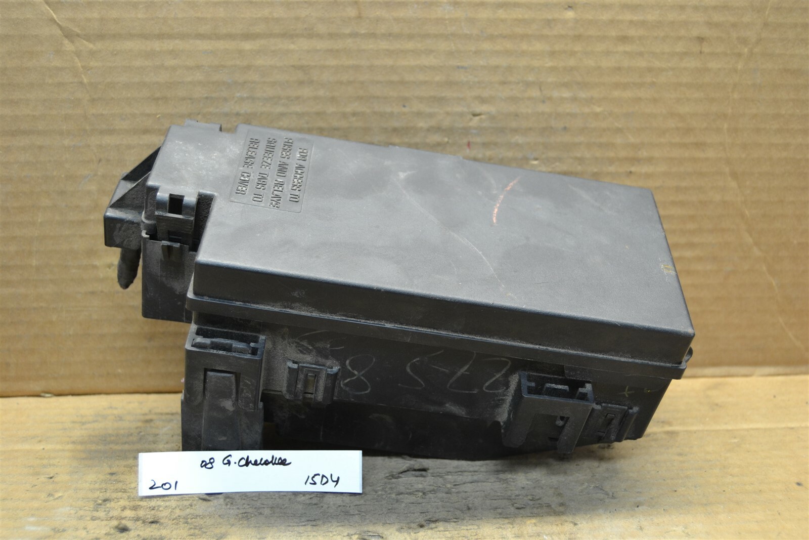 2008 Jeep Grand Cherokee Fuse Box Junction Oem 56048415AH Module 201-15D4