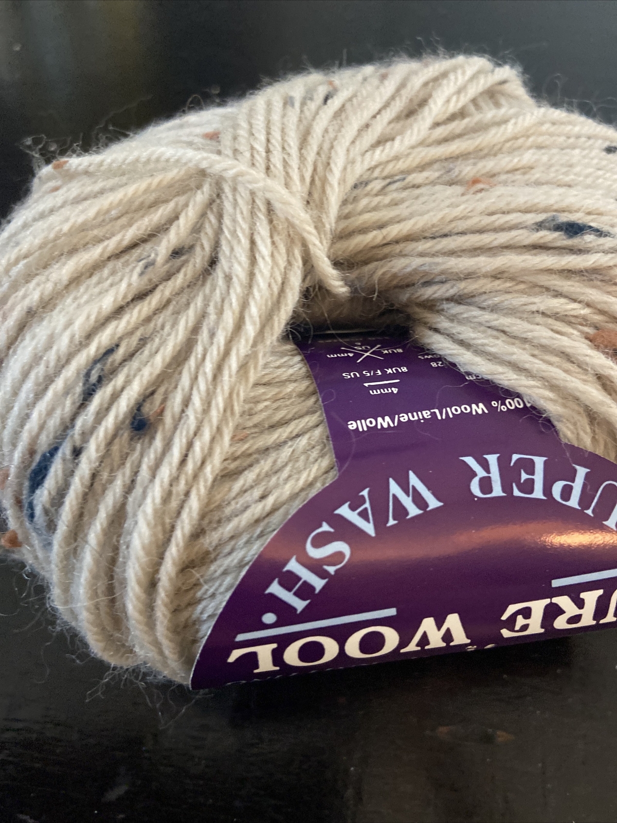 Wool Yarn Hayfield Traditional Superwash Double Knitting Pure Barra Tweed Lot 2