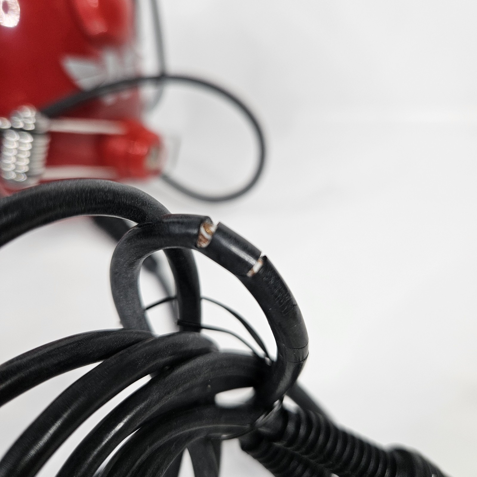 AVCOMM AC-250PNR Red Headset Bundle With Accessories