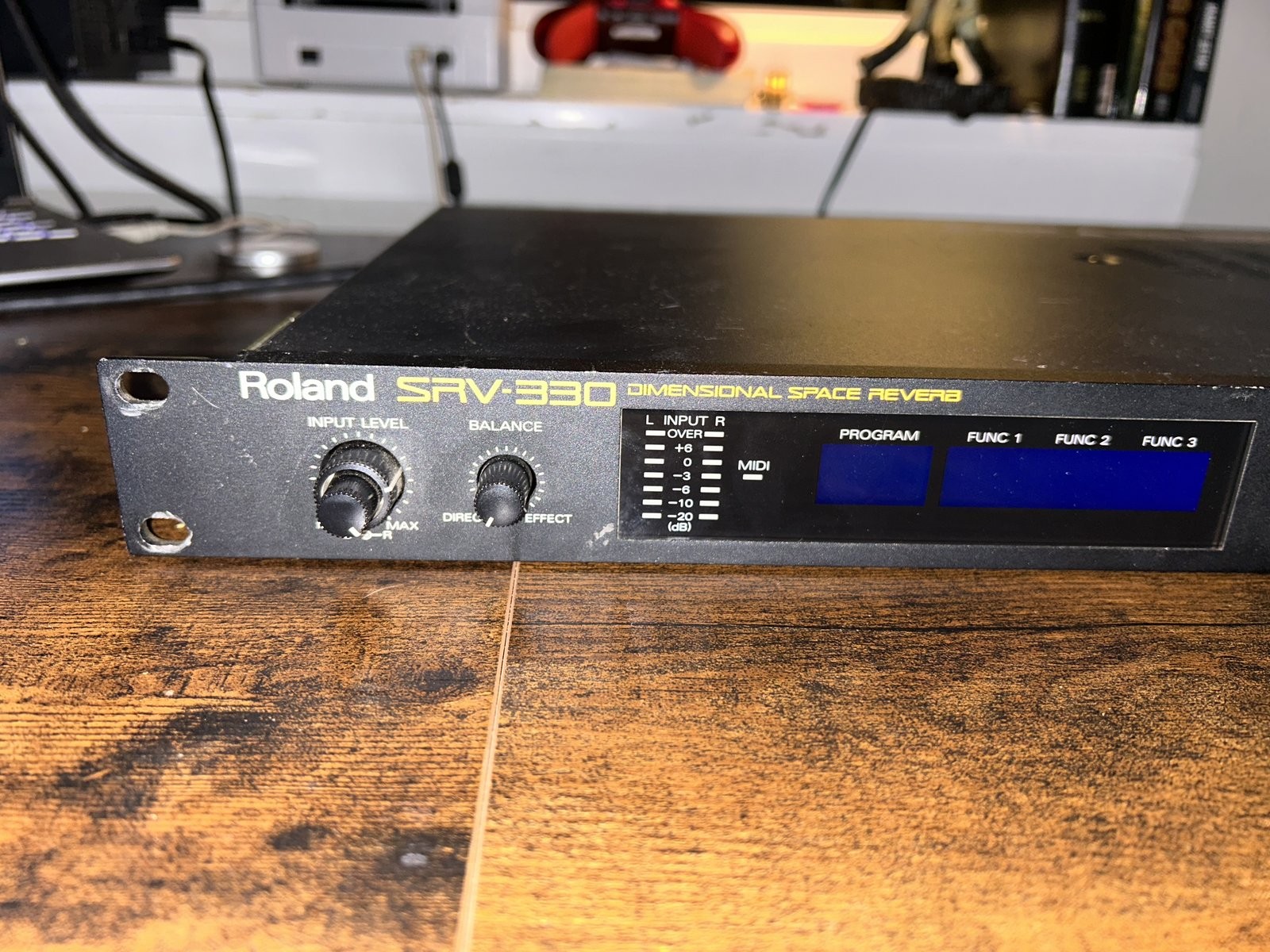 Roland SRV-330 Dimensional Space Reverb - Tested Working 1U Rack