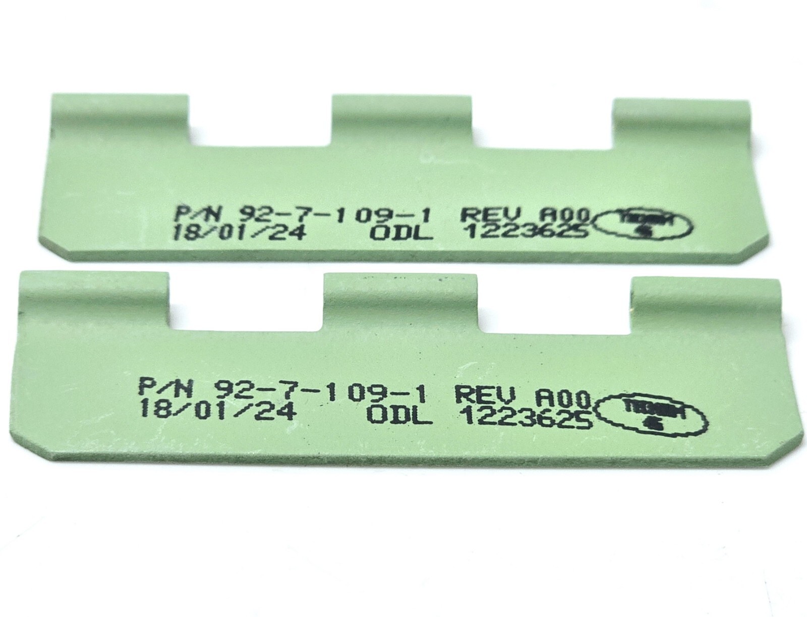Two Tecnam 92-7-109-1 Trim Tab Half Hinge Support For P92