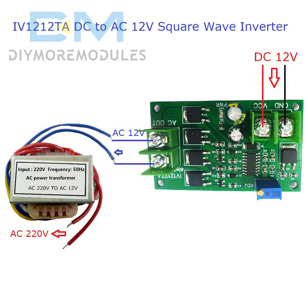 12W AC12V to AC220V Inverter/ Frequency Converter Module Signal Generator Module