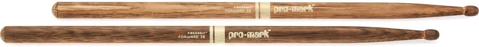 Promark Classic Forward Drumsticks - FireGrain - 2B (2-pack) Bundle