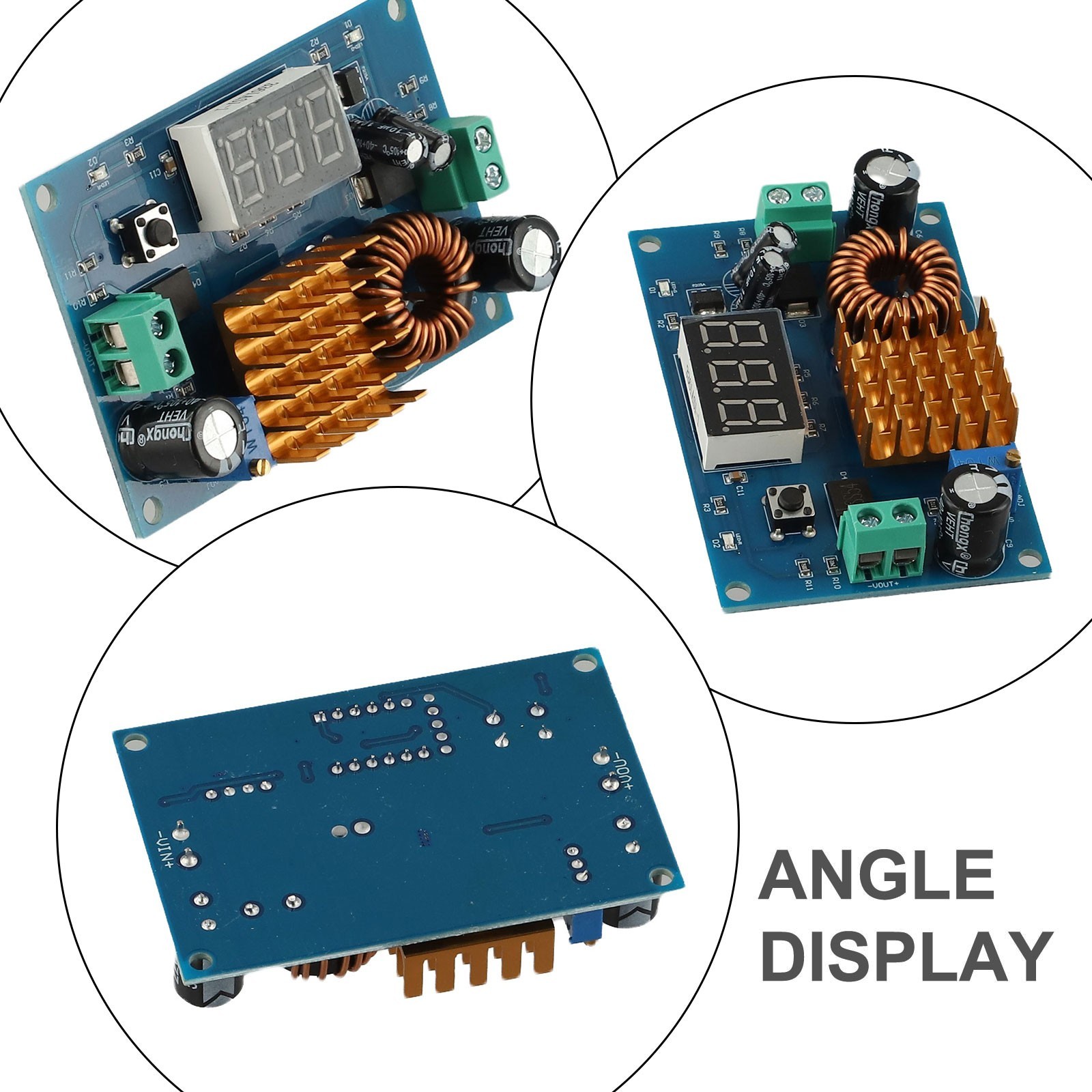 Efficient Step Up Voltage Module for Various Electronic Equipment Applications