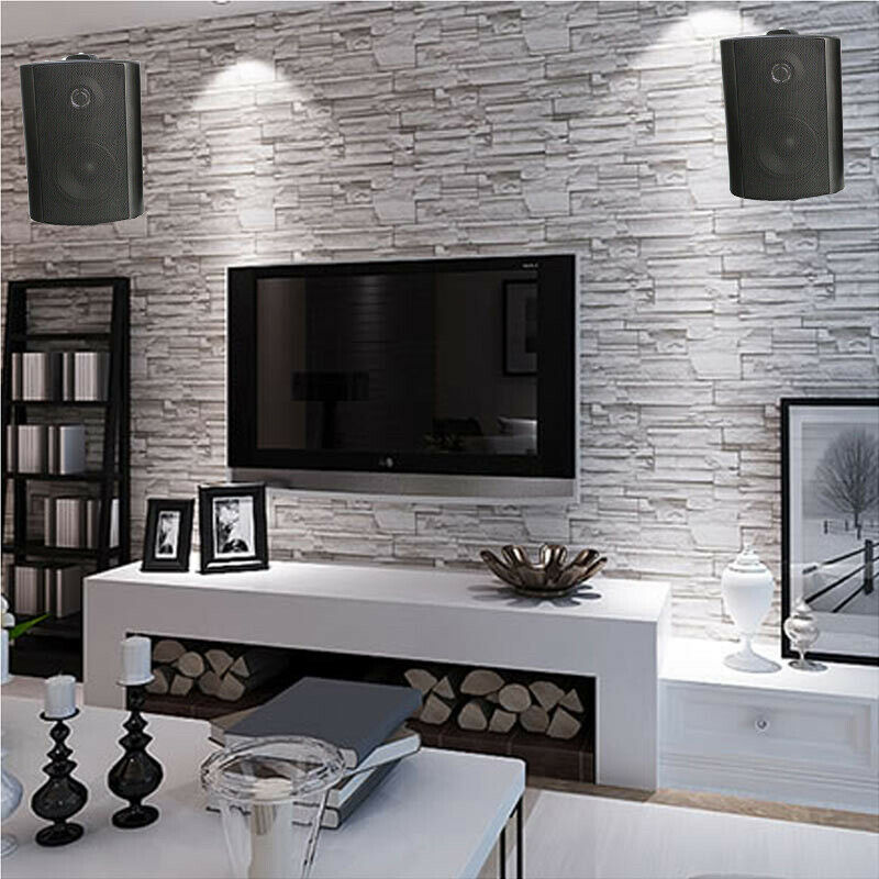 Herdio 200W 4" Wall-Mount Speakers: Loud Sound, Weatherproof