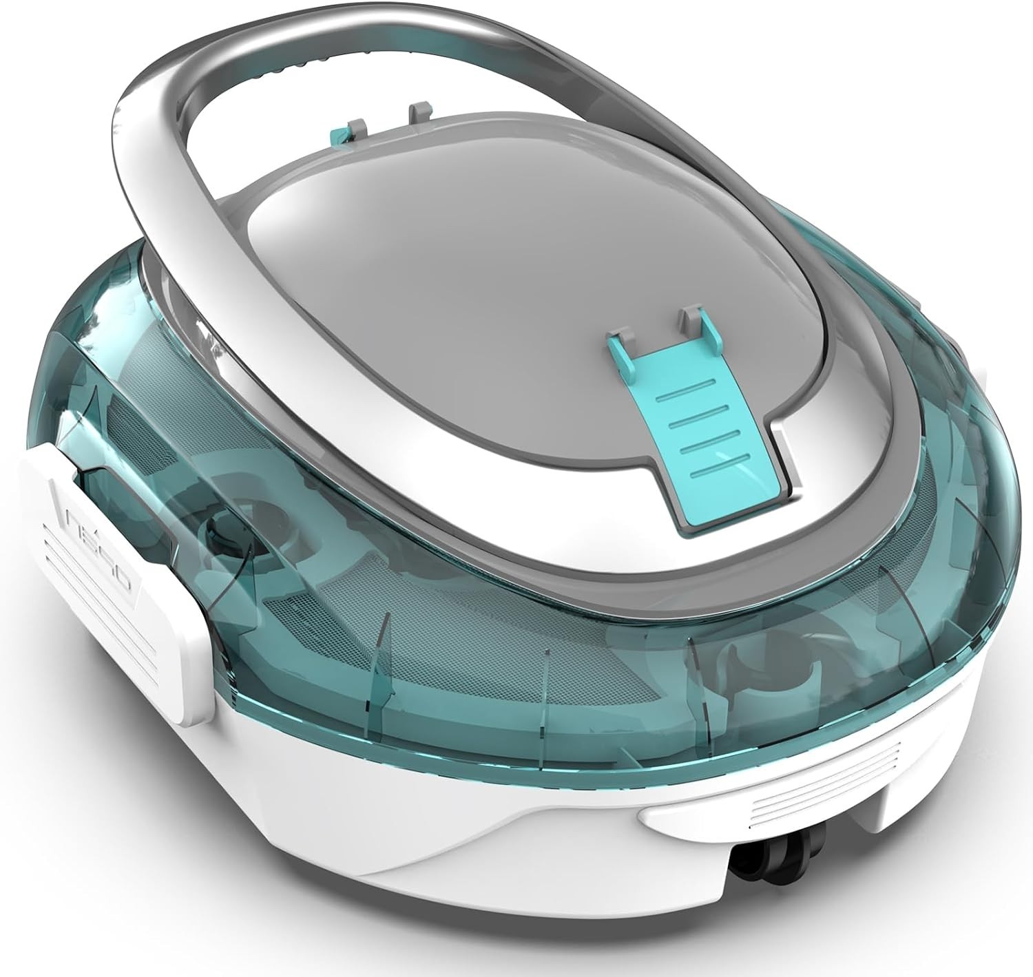 Pool Vacuum Robot for above Ground Pools, Cordless Operation, 80-Min Runtime