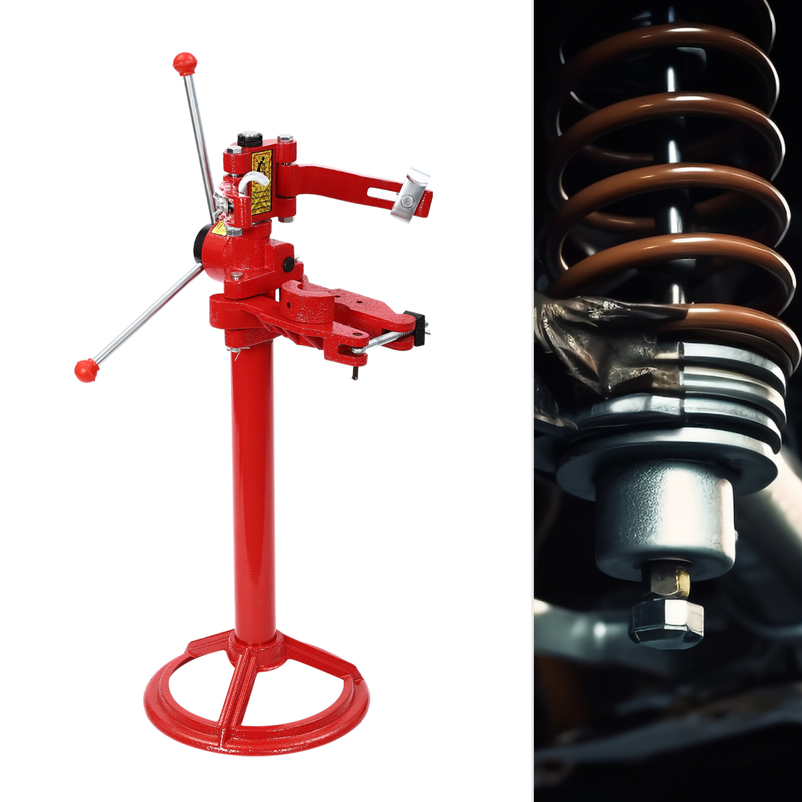 2200lbs Vehicle Auto Spring Compressor Hand Operate Strut Spring Compressor Tool