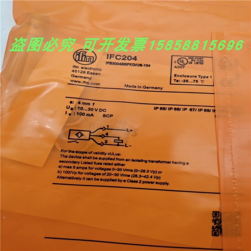 1PC NEW For Sensor IFC204(Alternative) #L57Z LZ