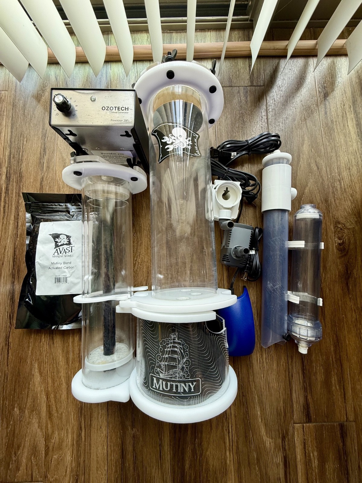 Avast Marine Mutiny Ozone Reactor V2.1 Complete System Poseidon 200 Ozotech