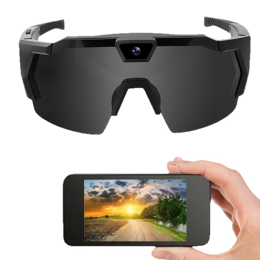 2026 Smart AI Glasses for Action Sports, 1080P HD Video Recording Sunglasses