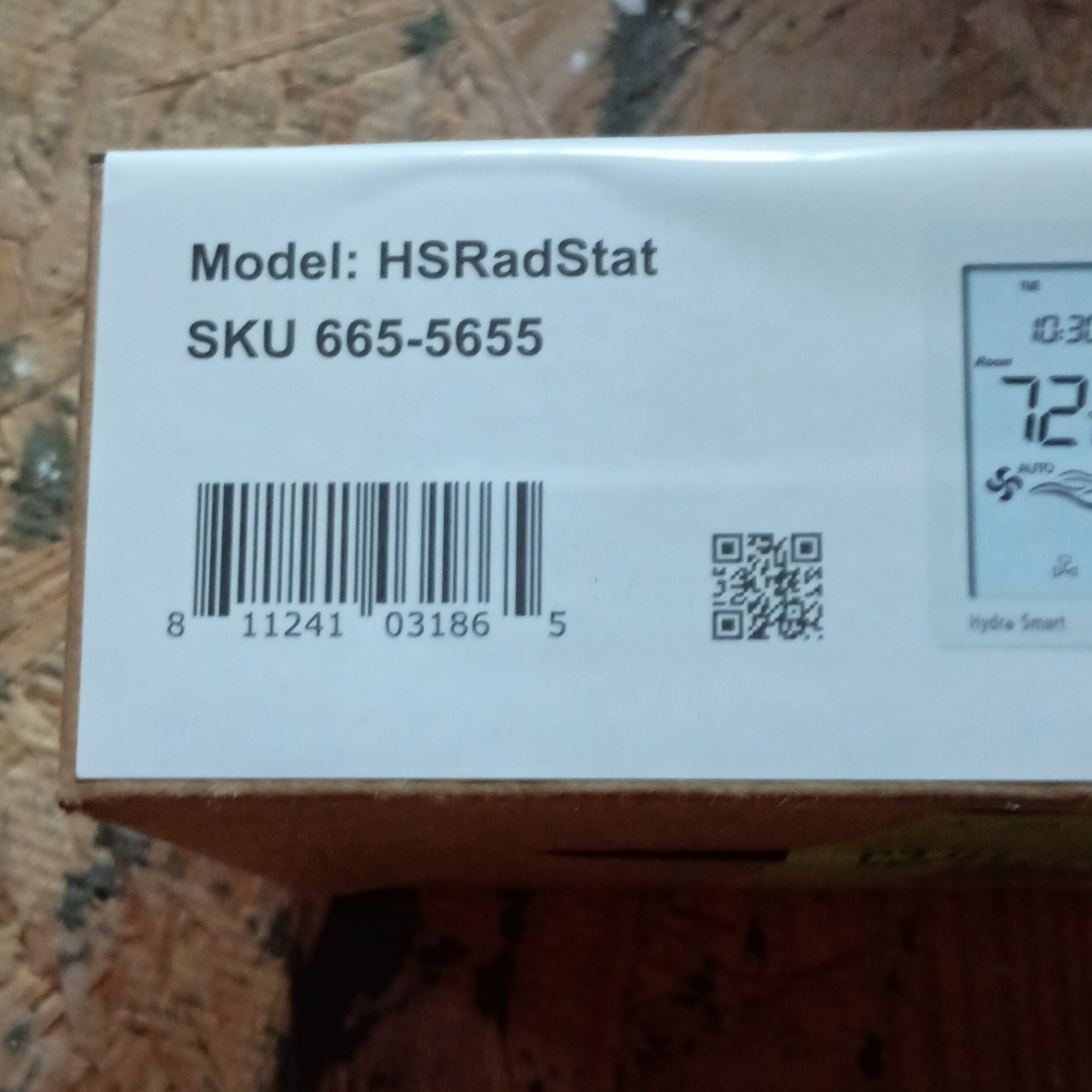 Hydro Smart HSRadStat Non-Programmable Radiant Thermostat 24 Vac Digital Display