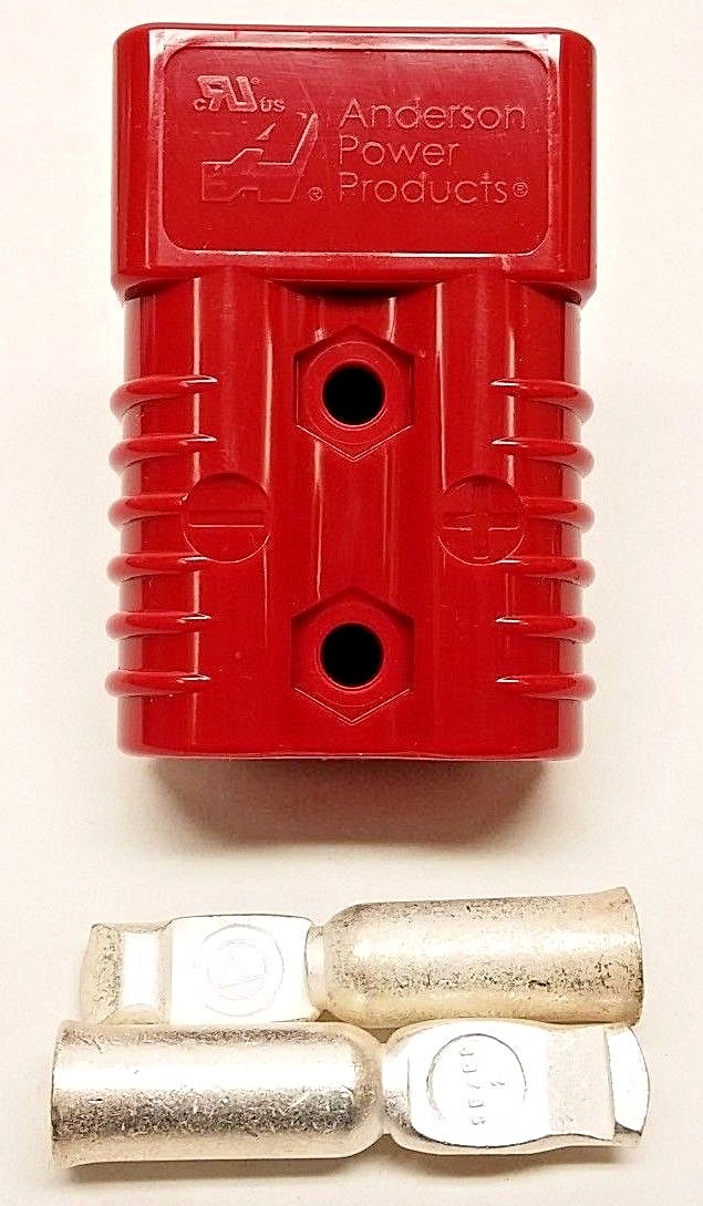 6329G5 Anderson Original SB 175 Battery Connector Red #2 AWG