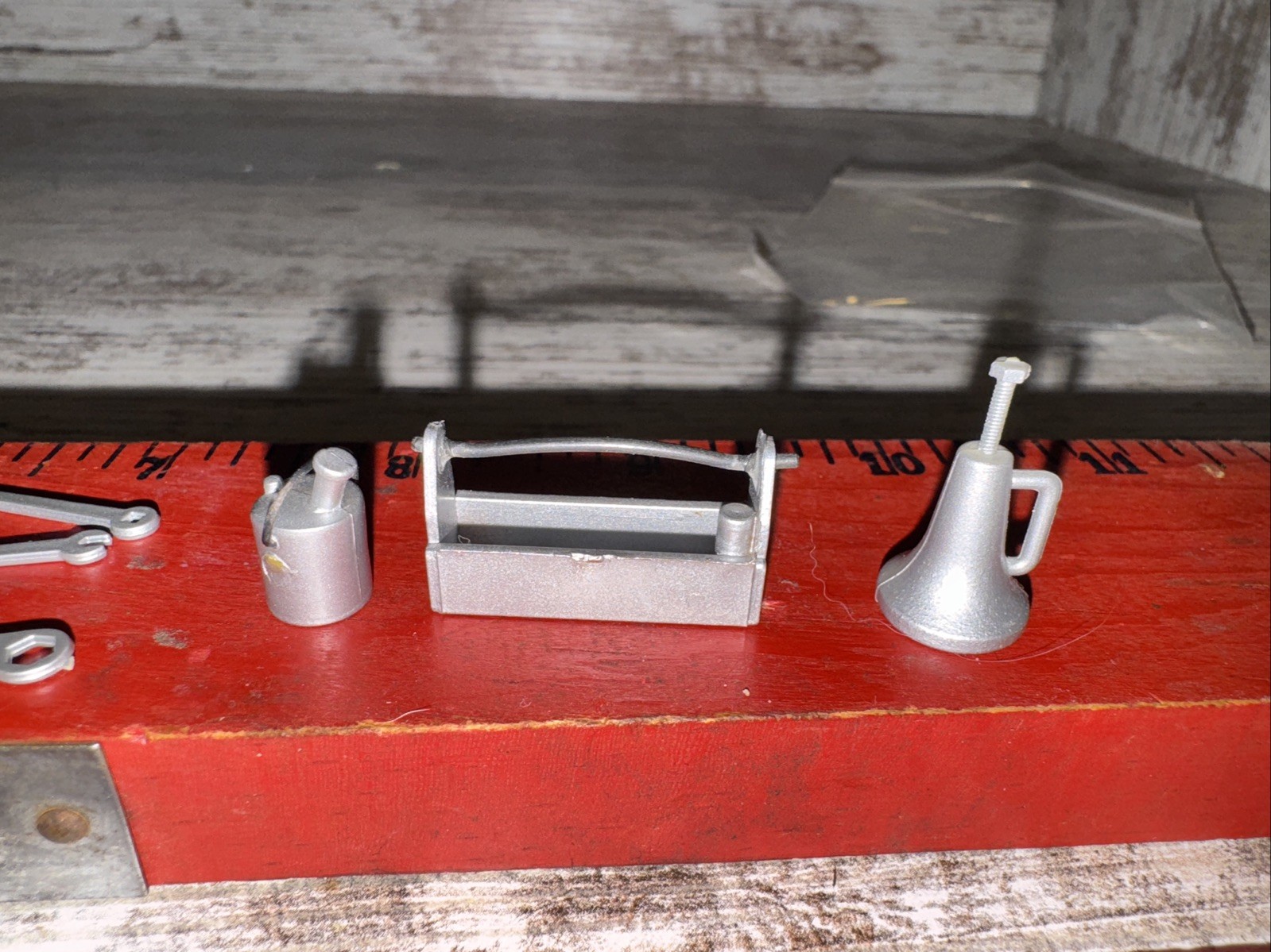 1/16 Scale Hand Tools Screw Jack Wrenches Oil Can Hammers