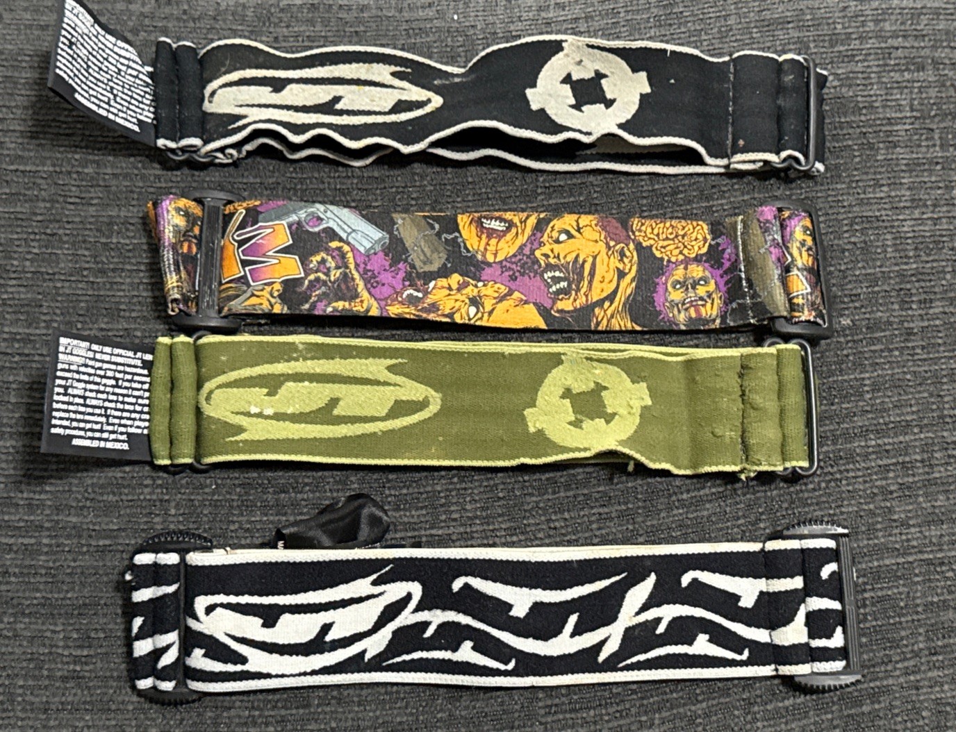 4x JT straps universal works with all masks
