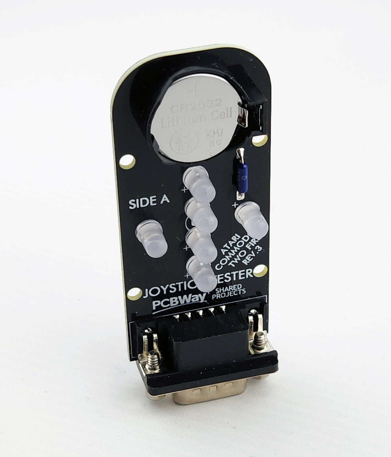 🕹️ Joystick Tester Amiga, Atari, C64 , Commodore Dsub 9 Pin Battery Operated BL