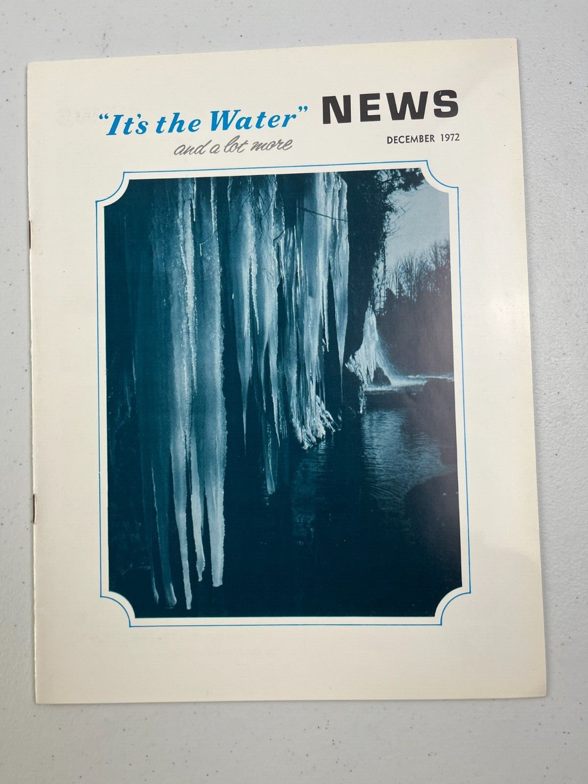 Olympia Beer OLYMPIA BREWING COMPANY IT'S THE WATER NEWS December 1972 Magazine