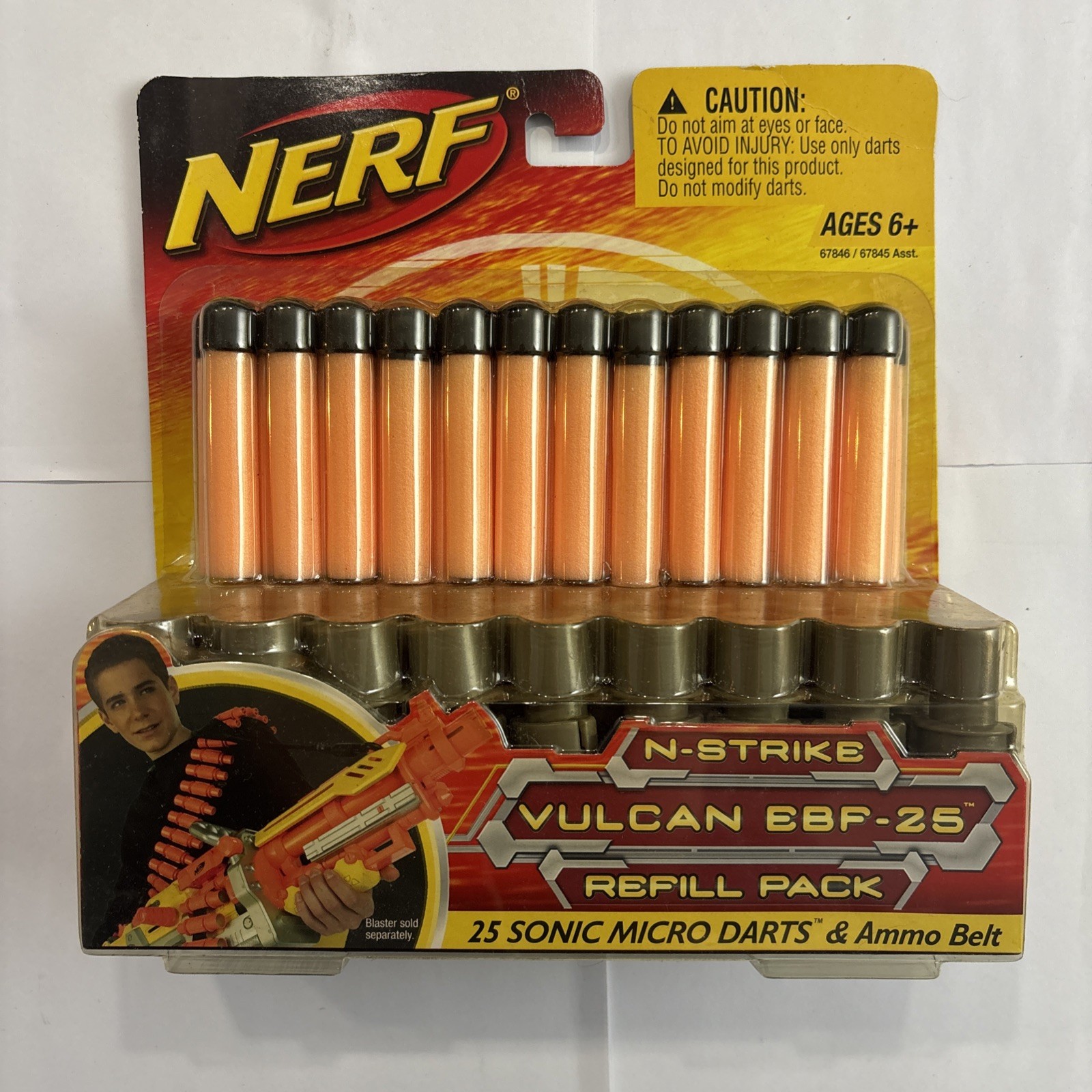Nerf Vulcan EBF 25 Refill Pack Sealed New With Wear Free Shipping