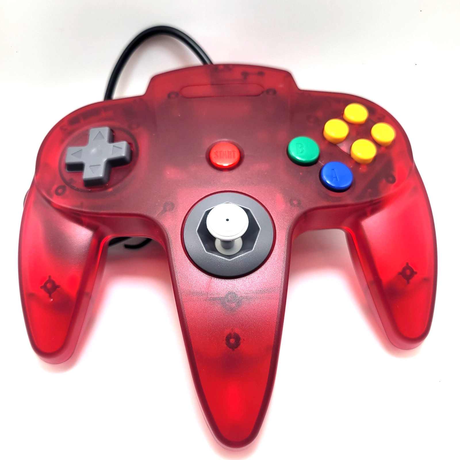 Nintendo 64 Wired Controller for N64 - TeknoGame® - Watermelon Red - NEW IN BOX!