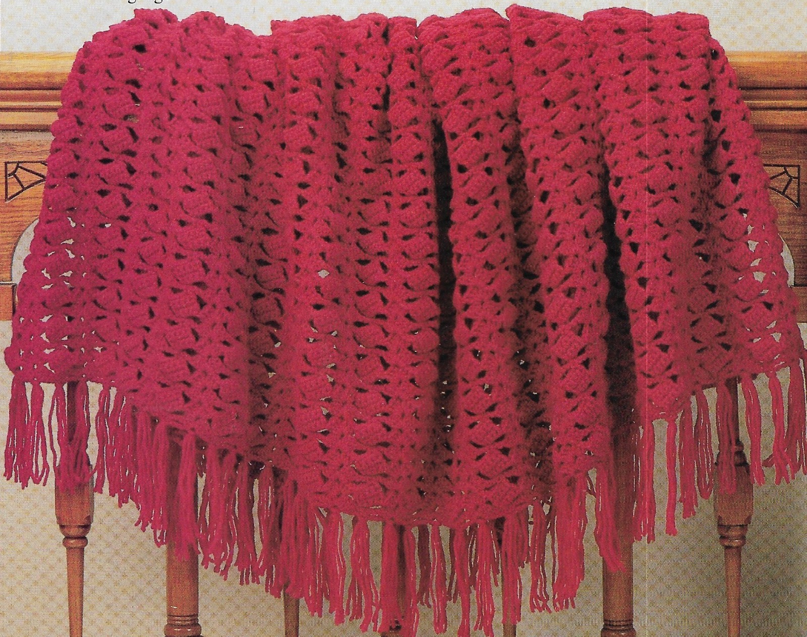 Hearts & Diamonds Afghan crochet pattern instructions