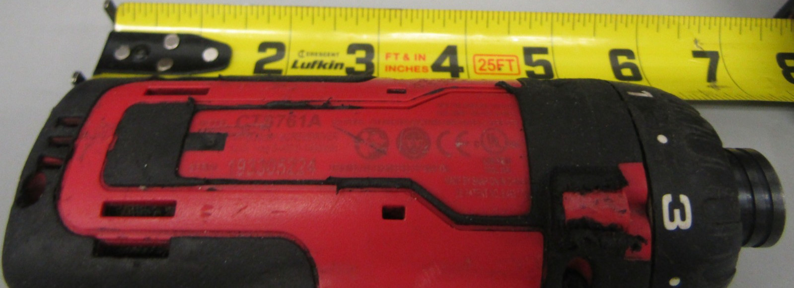 Snap-on Tools Cordless Hex Impact Driver CTS761A 14.4v 3/8" Tool Only - Tested