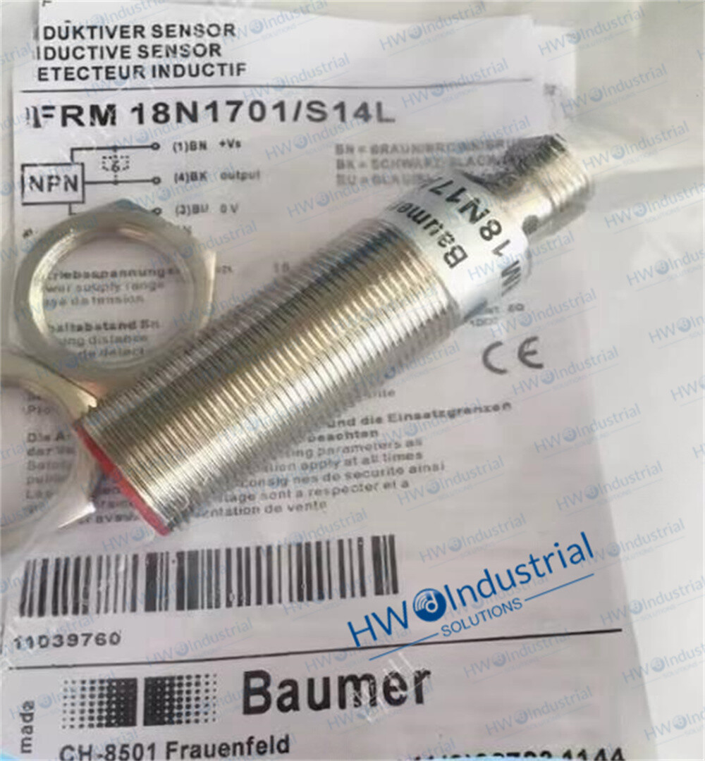 1/piece IFRM 18N1701/S14L Inductive Sensor for Baumer Proximity Switch NEW