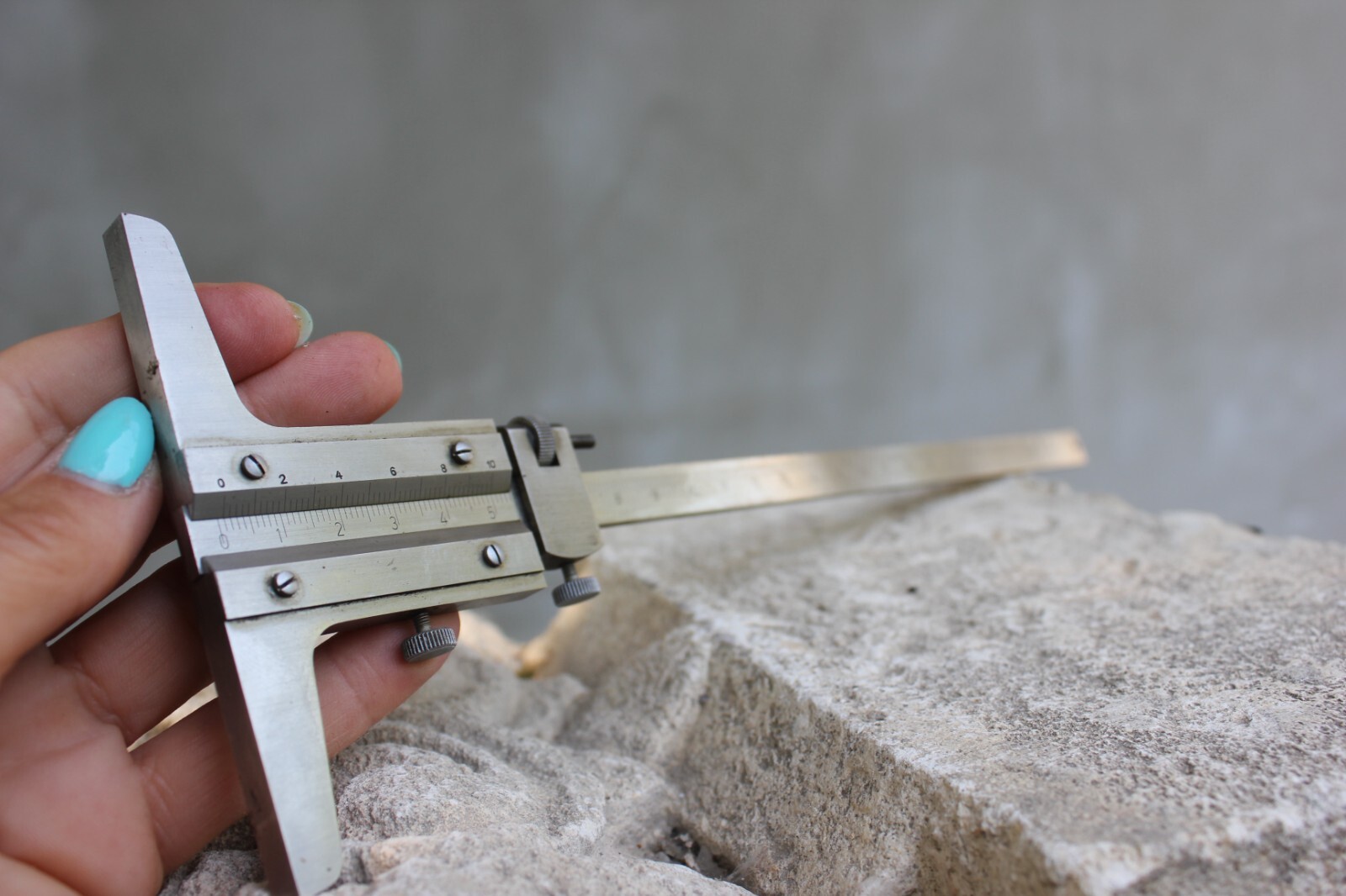 Vernier Depth Gauge with Locking Screw Made in Germany Stainless Steel...