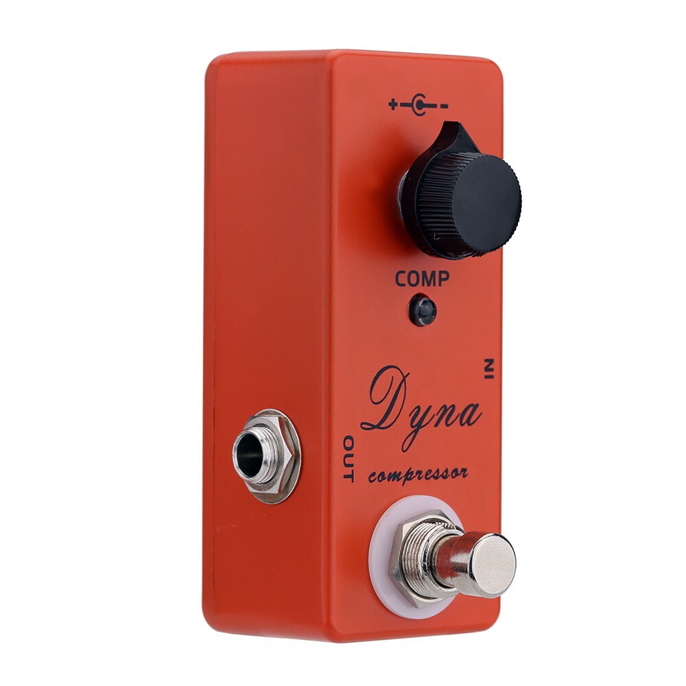 Mosky Dyna Compressor Processsor Electric Guitar Bass Effects Pedals True Bypass
