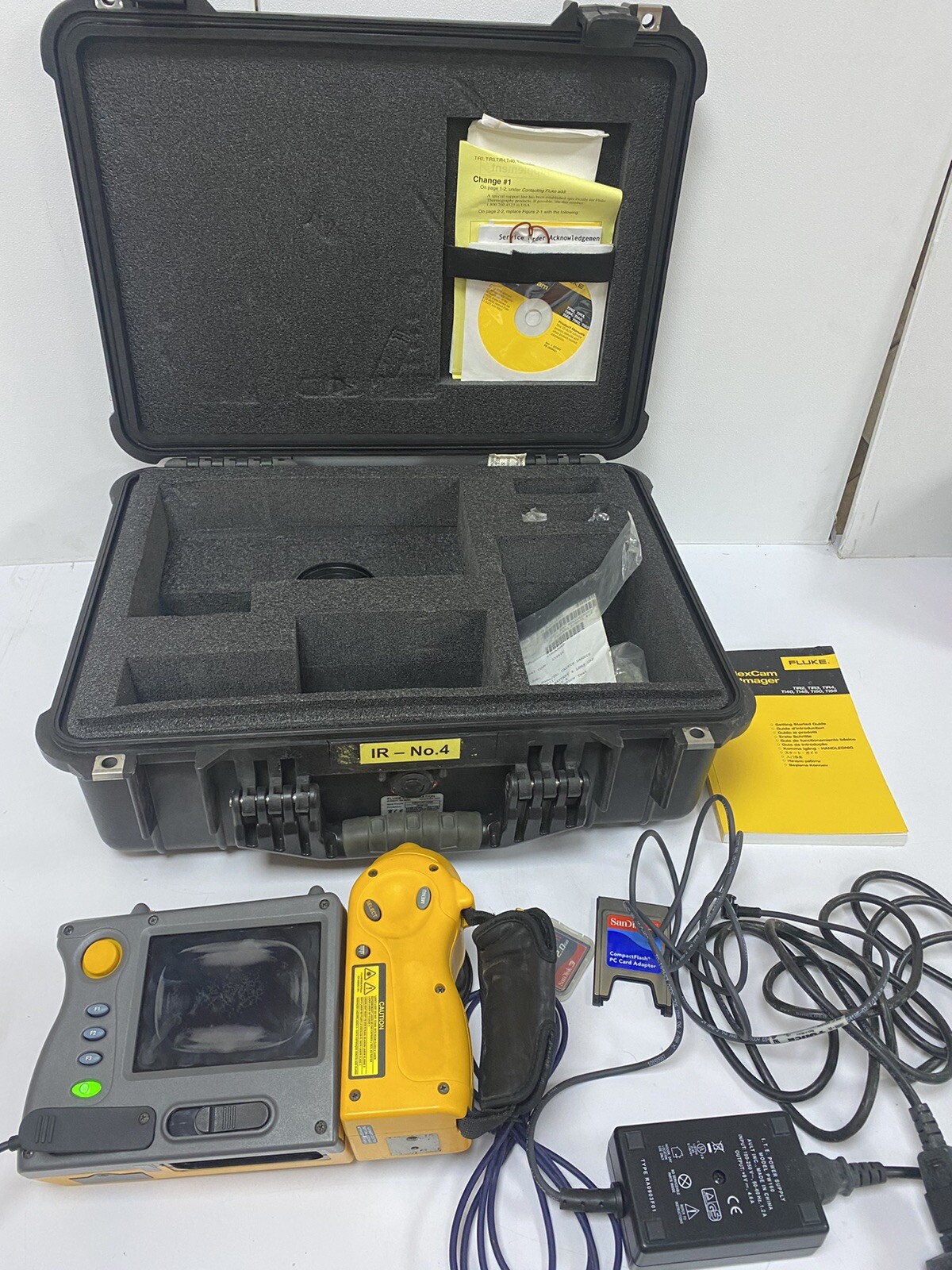FLUKE THERMAL IMAGER TI55 IR FUSION With Case