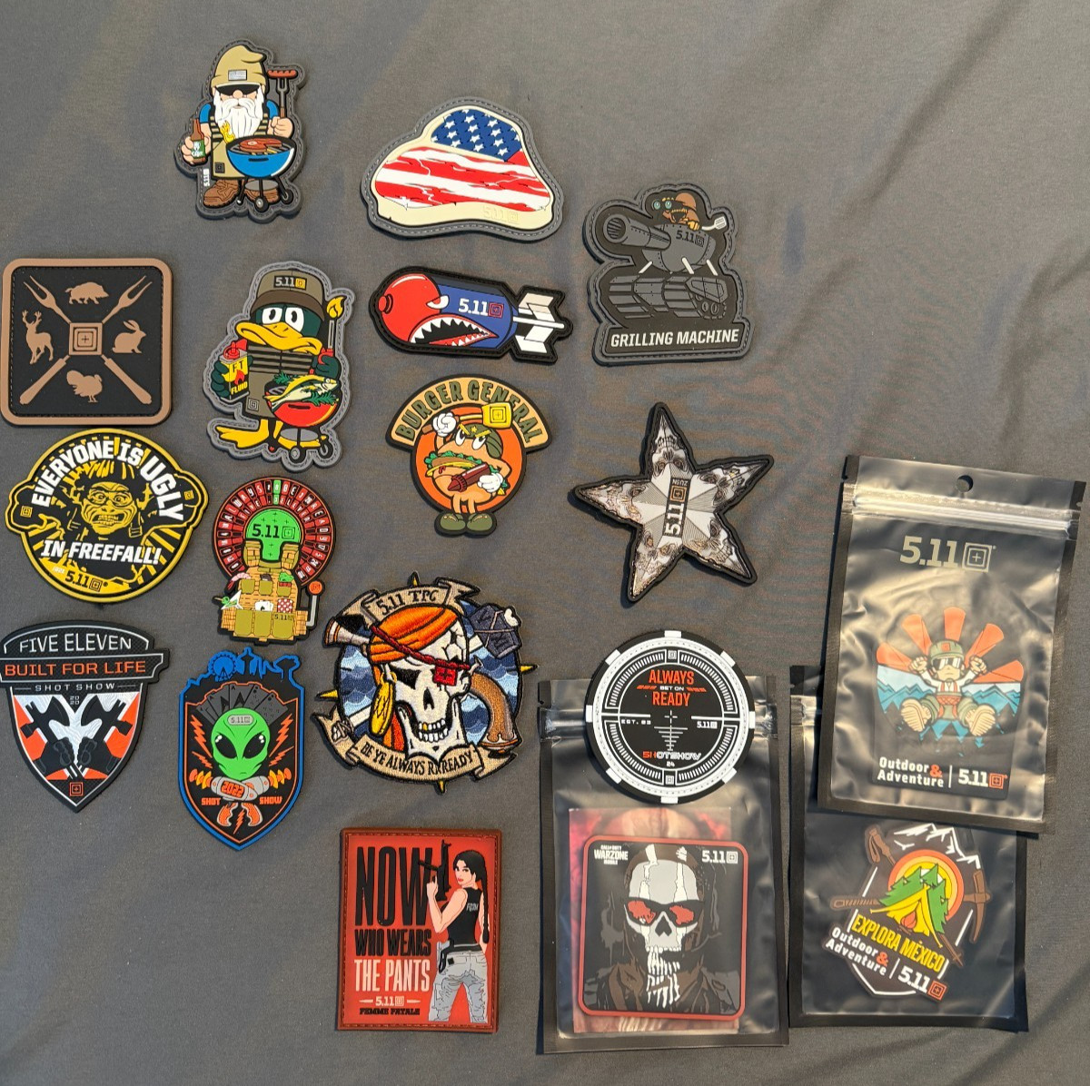 5.11 Tactical Patches