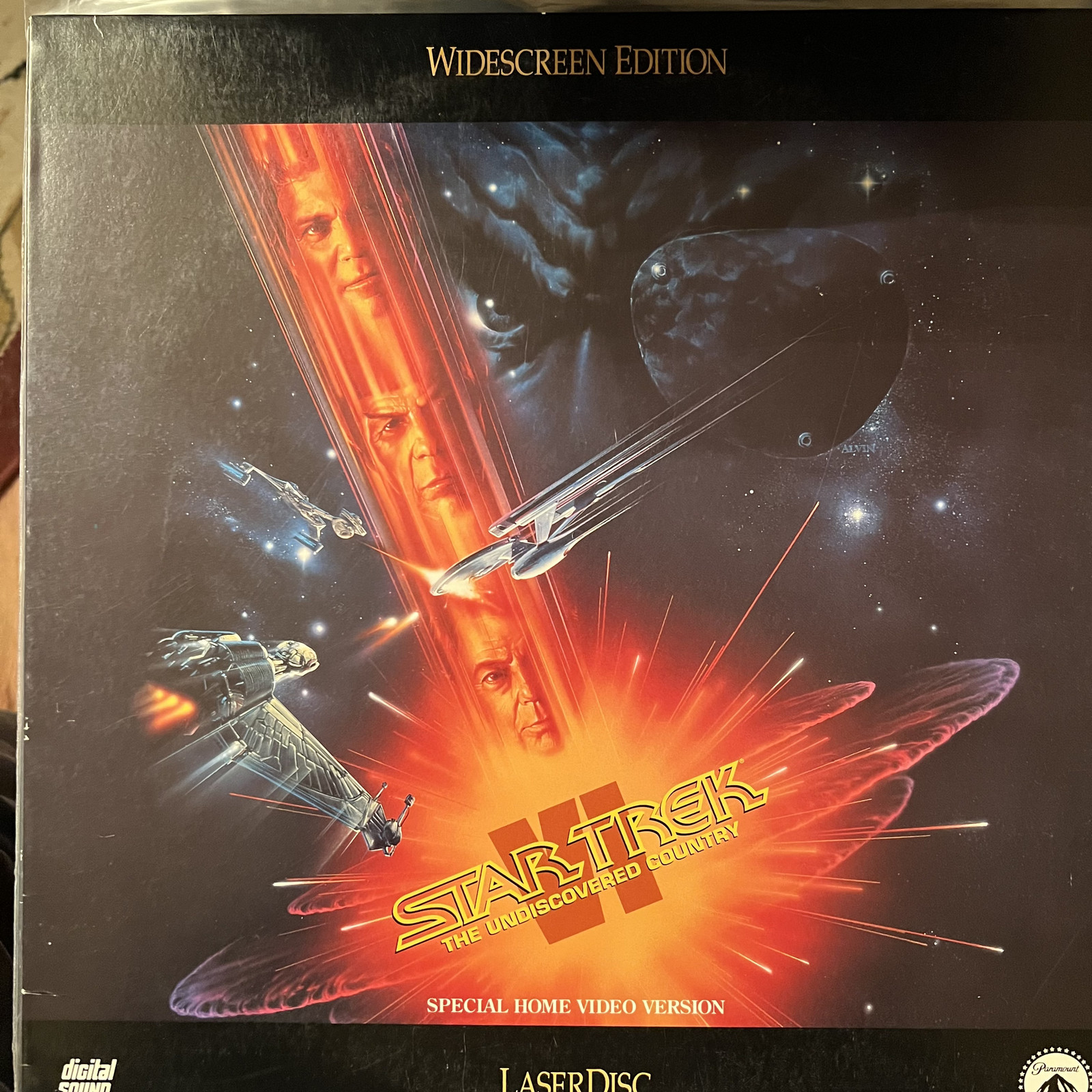 Star Trek VI / Wiedscreen  - Laserdisc  buy 6 for Free Shipping
