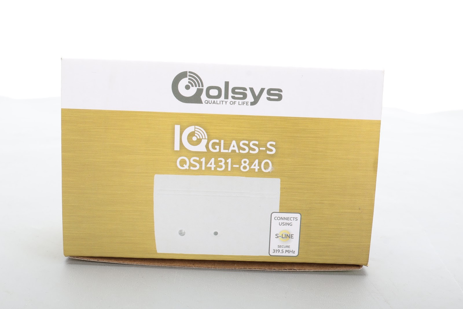 Qolsys QS1431-840 IQ Glass-S Glass Break Sensor 854545006979 - NEW