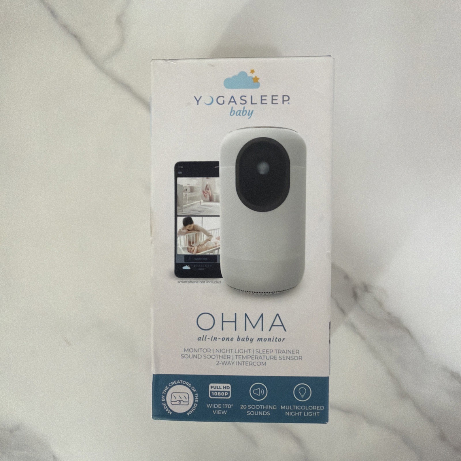 YOGASLEEP BABY OHMA ALL IN ONE BABY MONITOR NIGHTLIGHT WIFI (MVP007040)