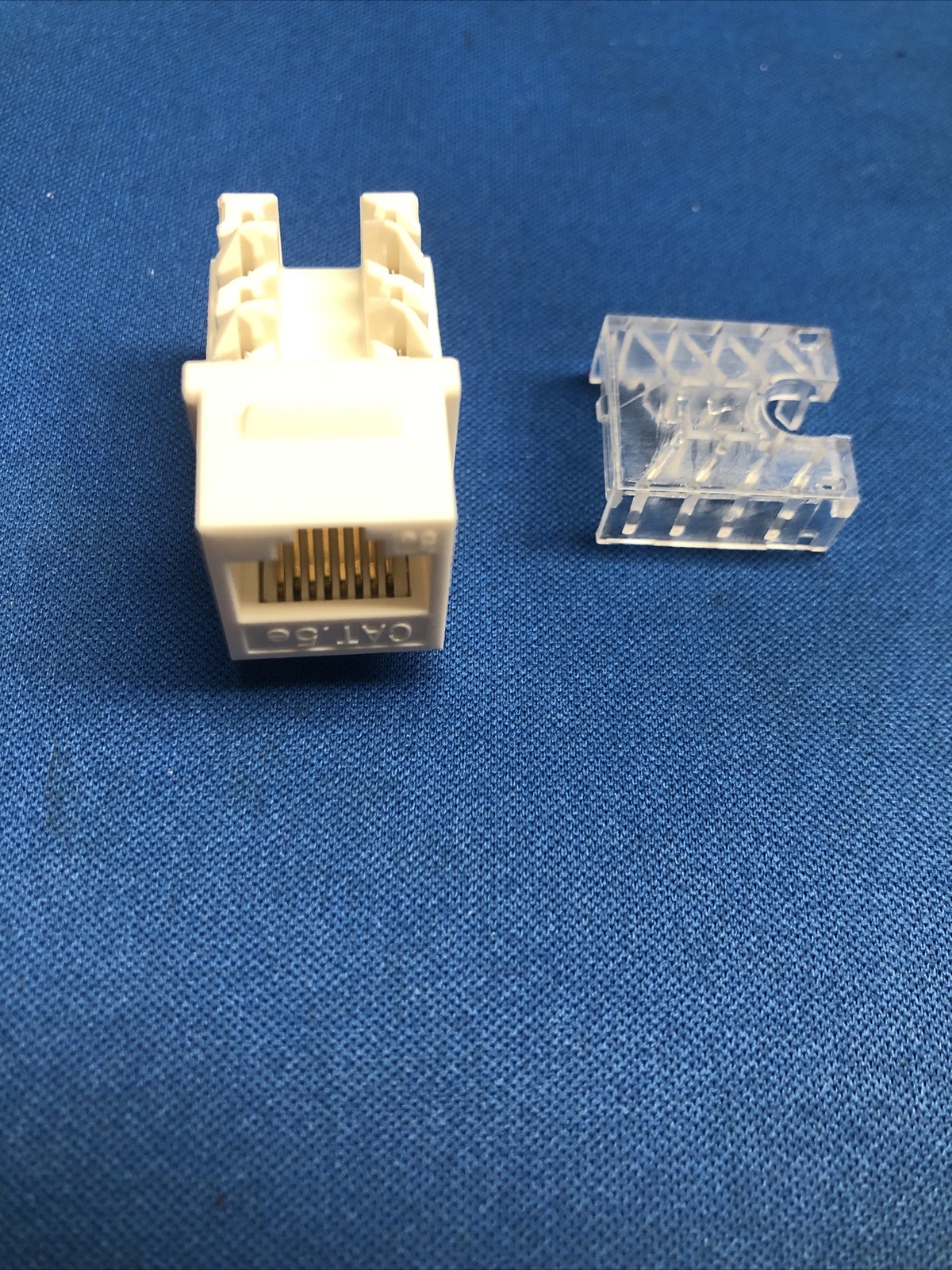 (10/pack) RJCK UTP CAT5e Keystone Jack Inline Coupler White