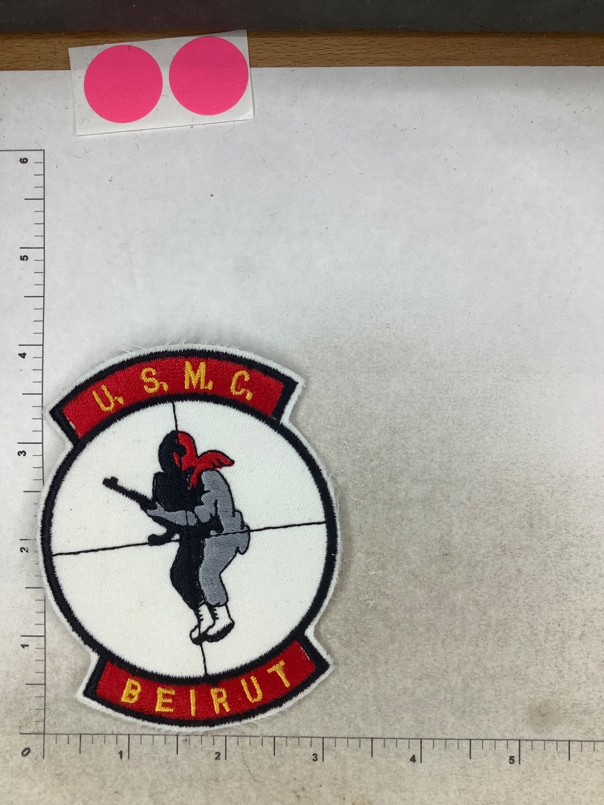 USMC BEIRUT PATCH