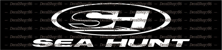 Sea Hunt Boats - Outdoor Sports - Vinyl Die-Cut Peel N' Stick Decals/Stickers