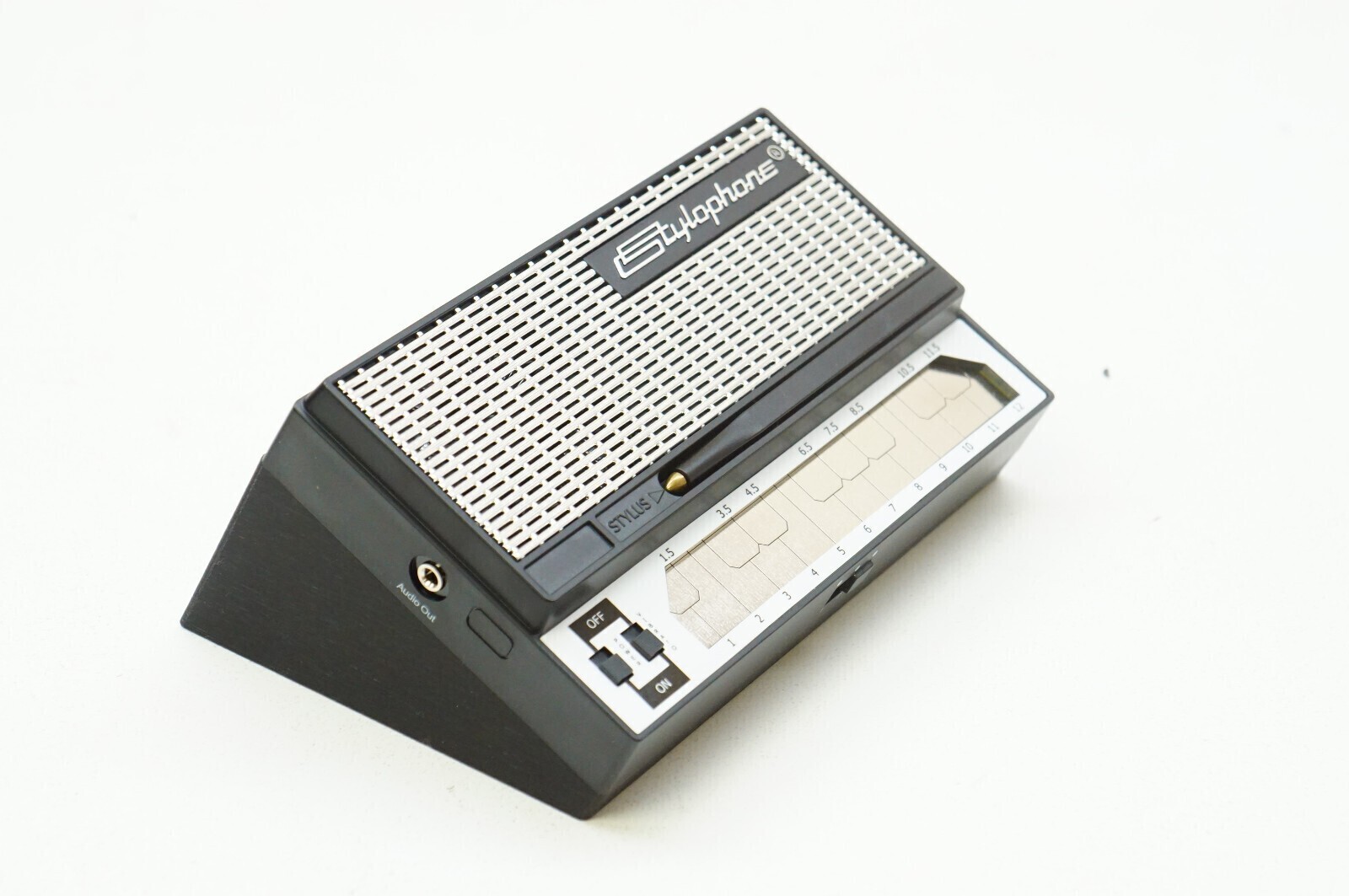 Angled Base Stand for Stylophone Original Retro Pocket Synthesizer Display Mount