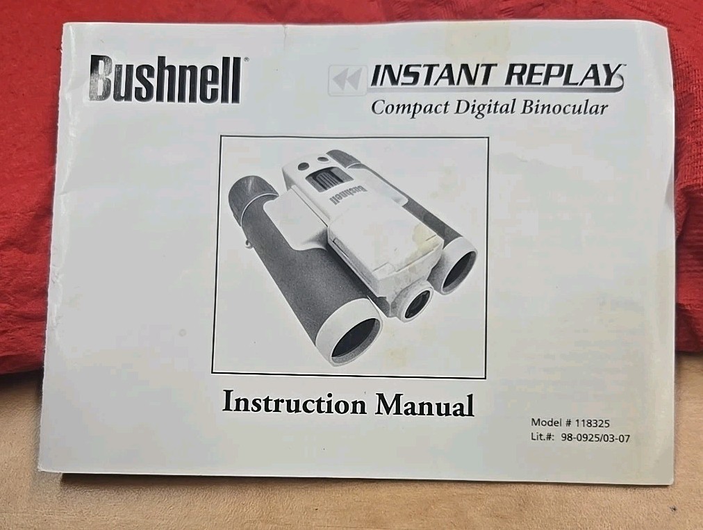 Bushnell Binocular/Digital Camera 8X Magnification Compact 5.0MP TESTED&WORKING
