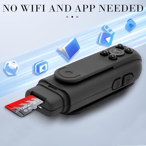 Mini Body Camera with Audio and Video Recording HD 1080P Body Cam, 32GB