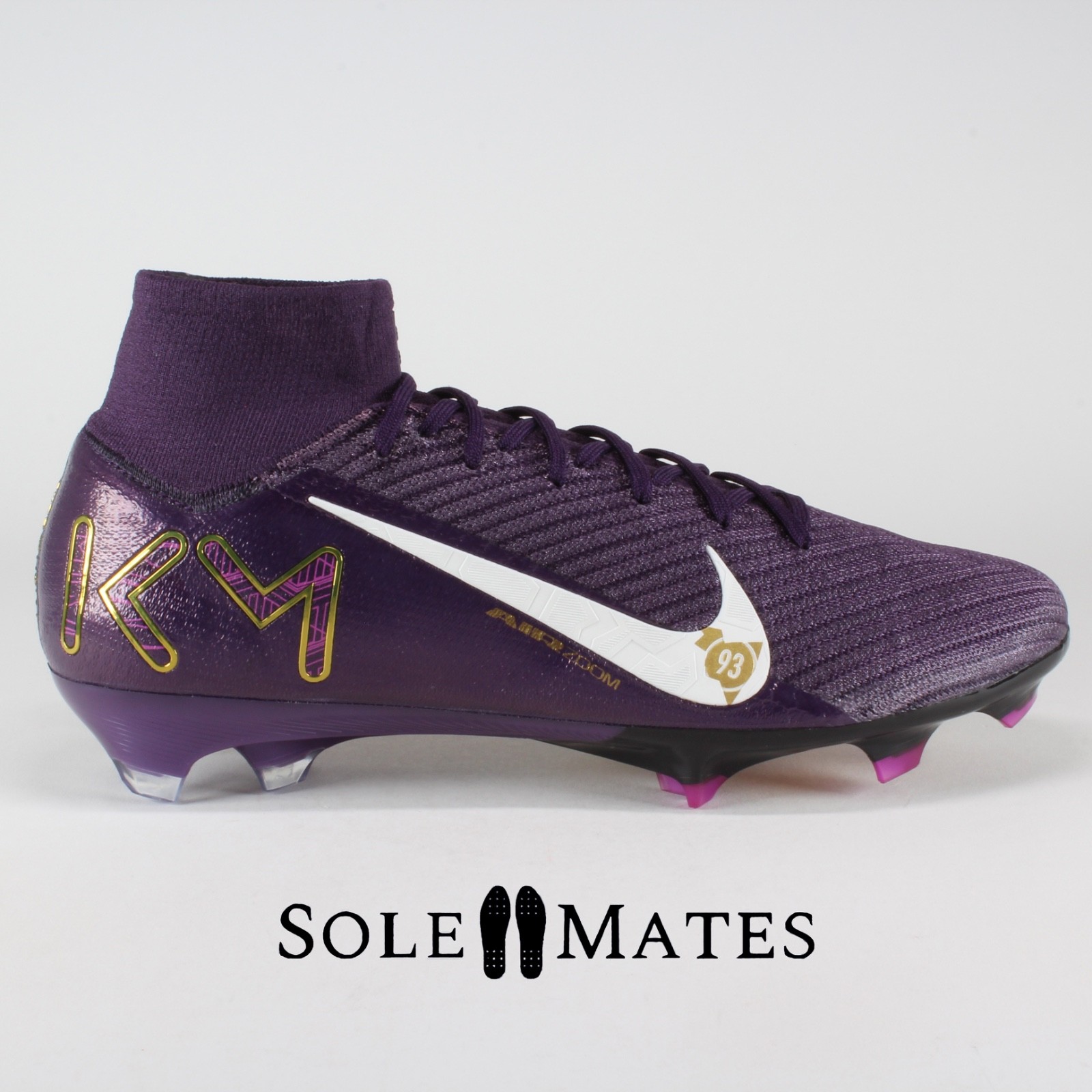 Nike Zoom Superfly 10 Elite KM FG Kylian Mbappé FQ8692-500 Men's Size 10 Cleats