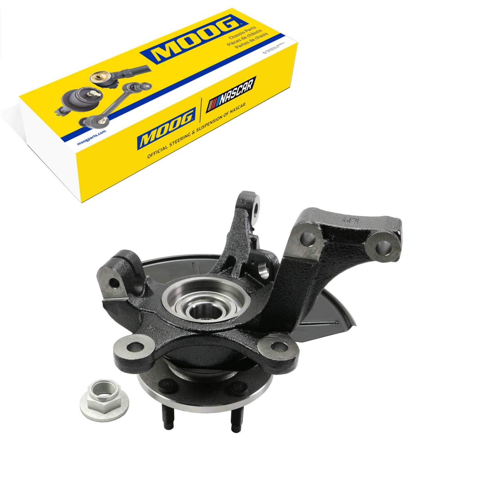 MOOG Suspension Knuckle Assembly Front Left For 2001-2006 Mazda Tribute
