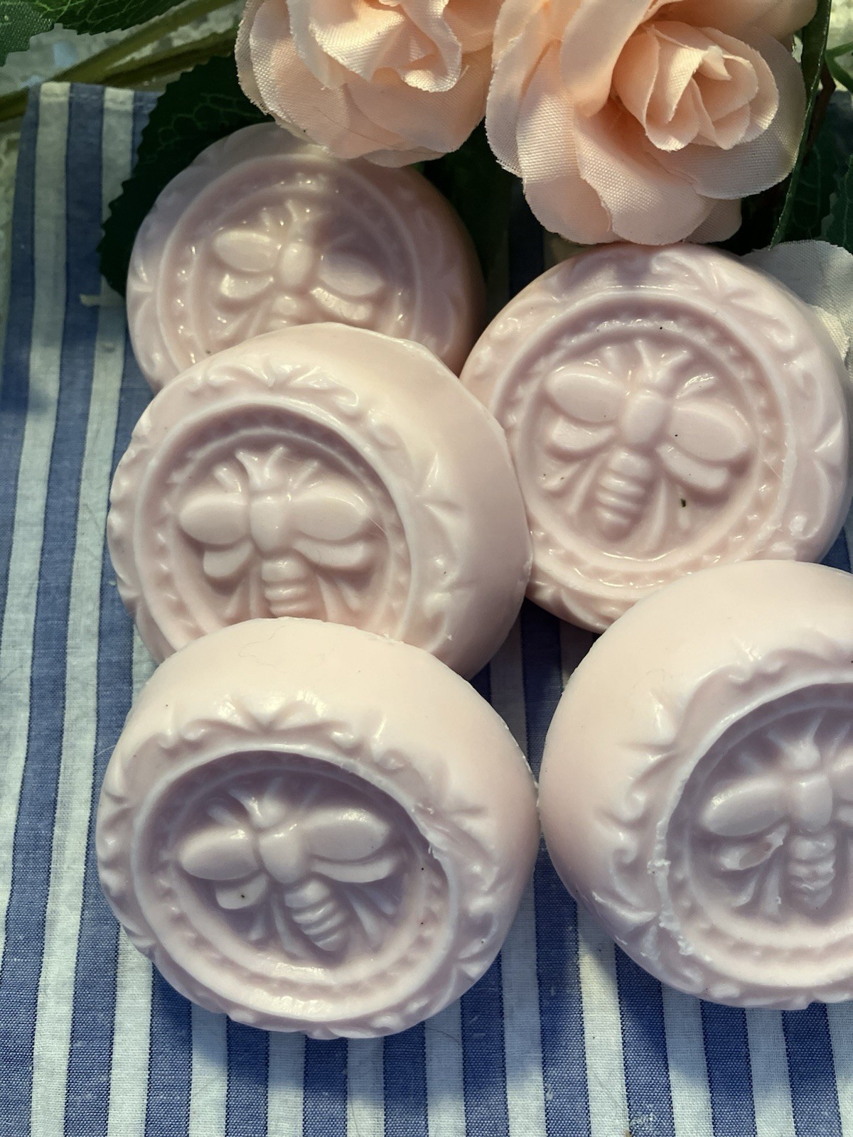 Handmade Glycerin & Goatmilk Based Soap Bars-PINK GRAPEFRUIT 2oz