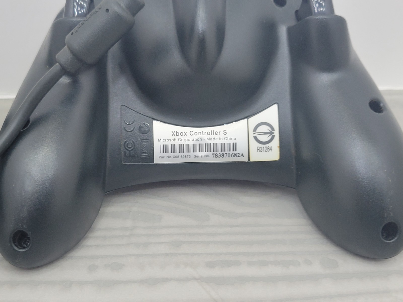 Authentic OEM Microsoft Xbox Controller S EUC w/ Breakaway Cable