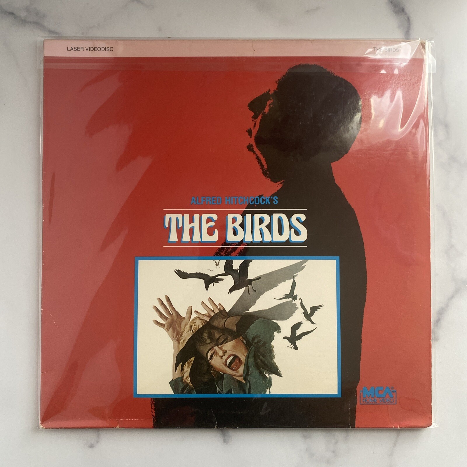 "The Birds" MCA Home Video Laserdisc LD - Alfred Hitchcock VG+