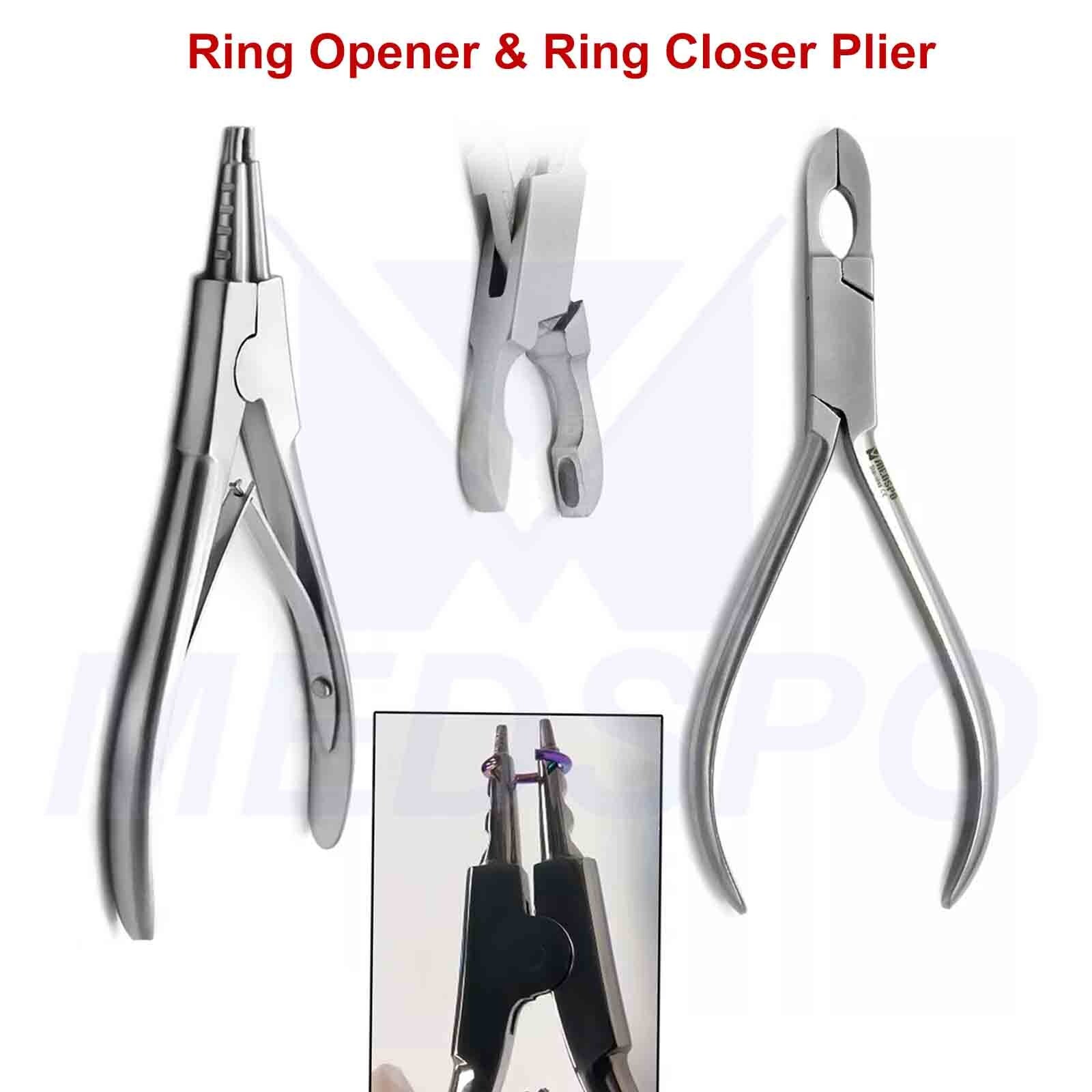 Ring Opener Pliers Body Piercing Jewelry Making Ring Closing Plier Ring Locks CE