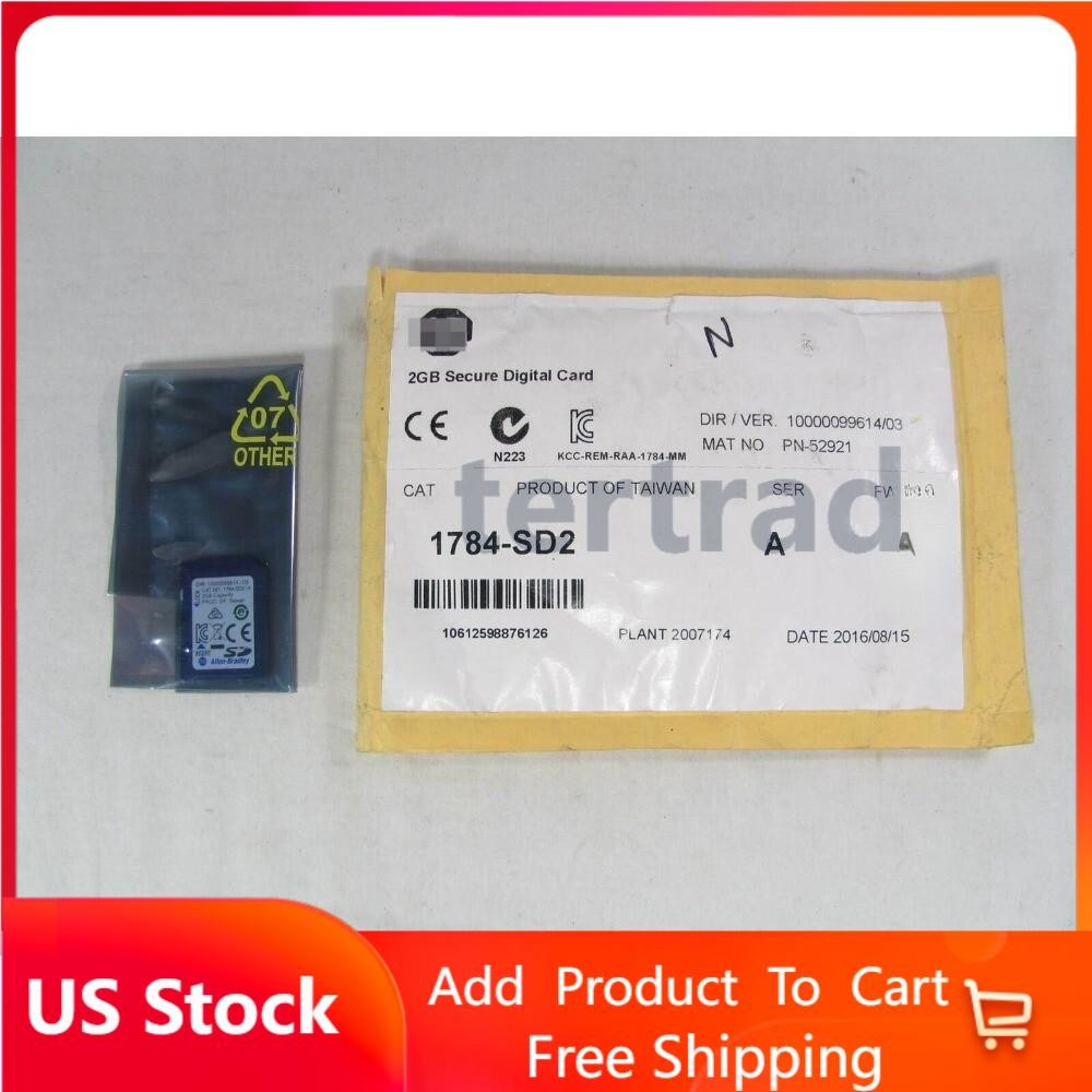 1784-SD2 ControlLogix Secure Digital Card Brand New AB Sealed 1784SD2