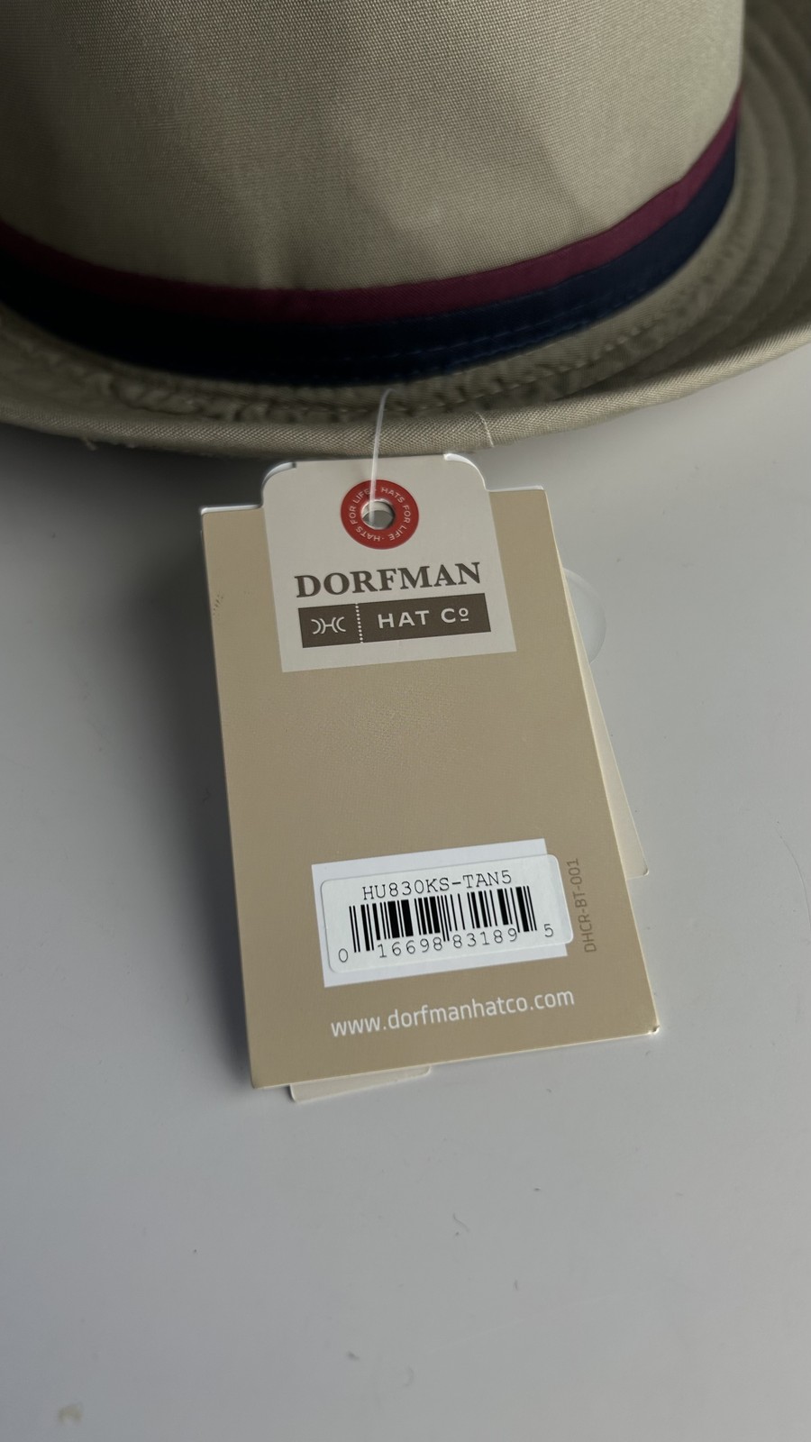 Dorfman Hat XXL Tan