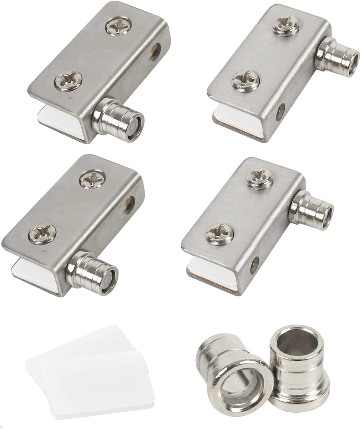 TamBee Glass Door Pivot Hinge Small Shower - Silver