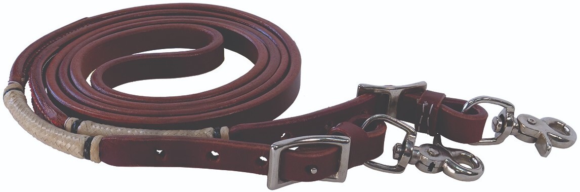 Buffalo Leather Latigo Leather Roping Rein