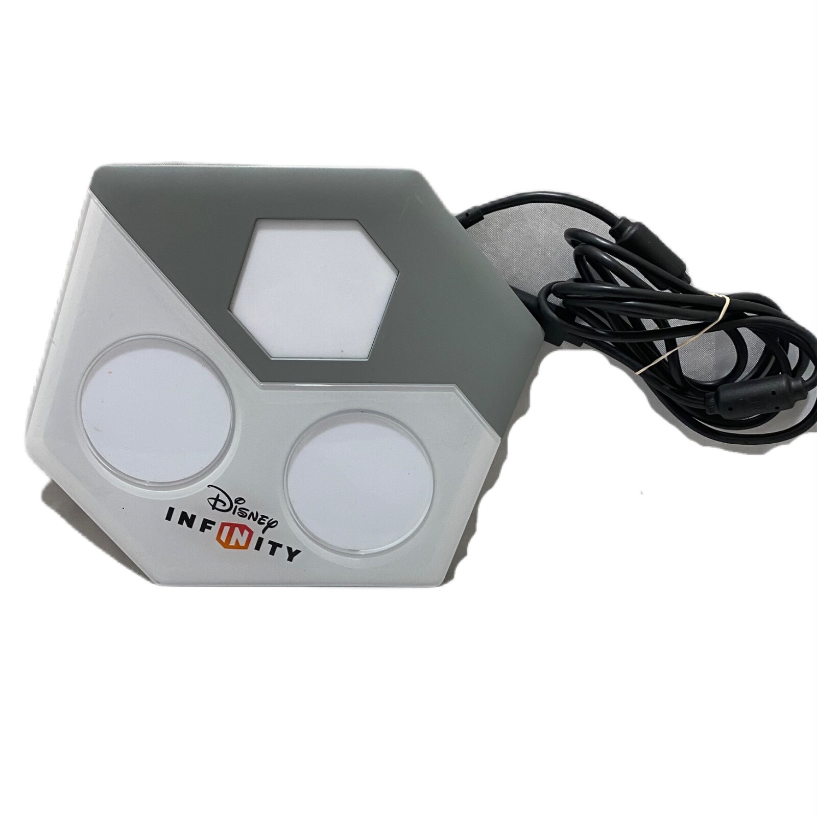 Disney Infinity Portal Base Pad White Grey Tested Working