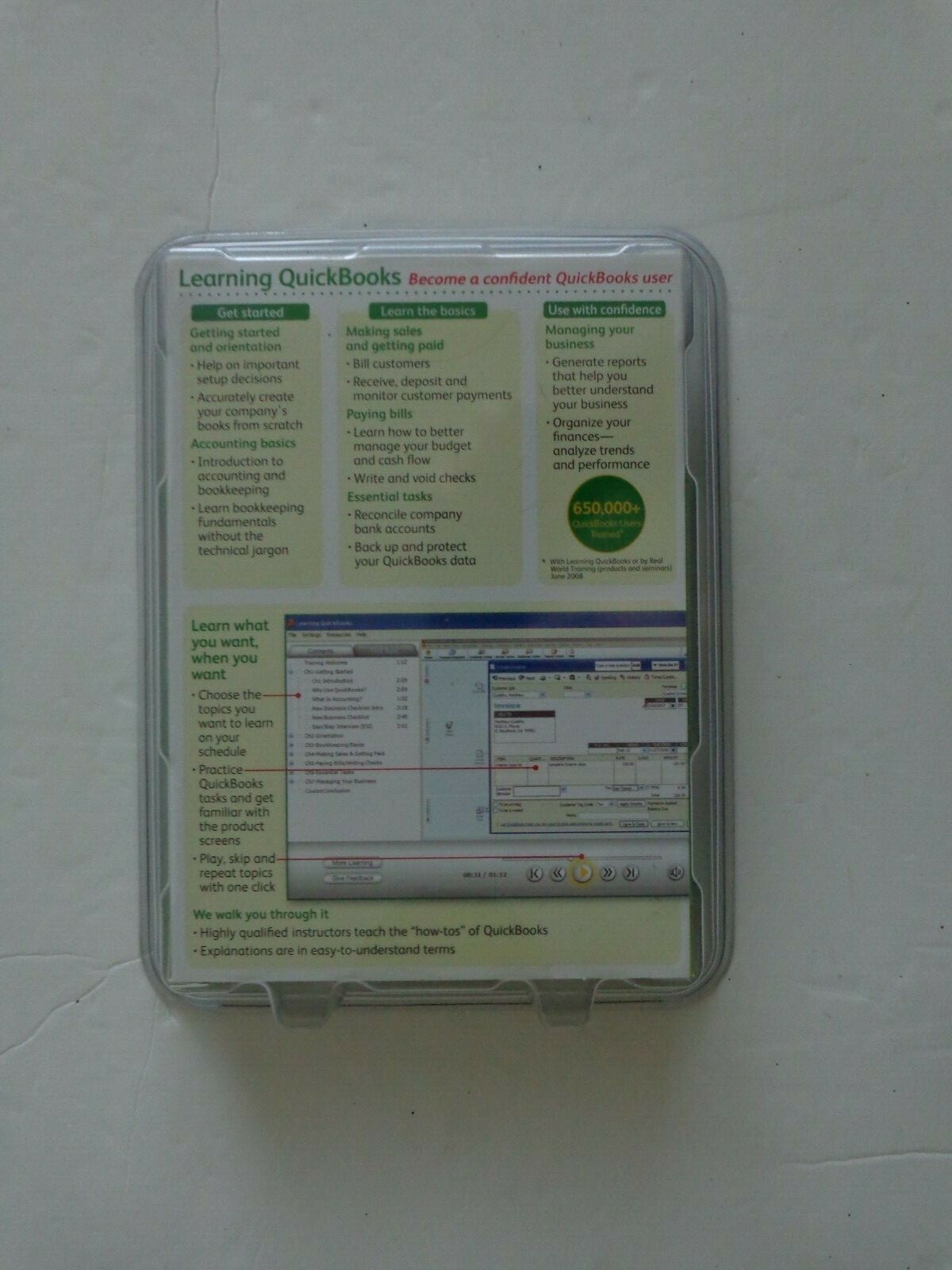 Intuit Learning QuickBooks 2009
